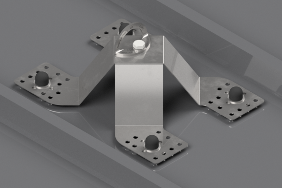 Ponto de Ancoragem Dissipador para Zinc-chilla